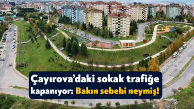 Kocaeli Büyükşehir Belediyesi ekipleri Çayırova Hasret Sokak’ta çalışma gerçekleştiriyor. Büyükşehir