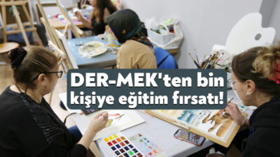 Derince Belediyesi’nin İlçe Halk Eğitim Müdürlüğü ile birlikte düzenlediği DER-MEK