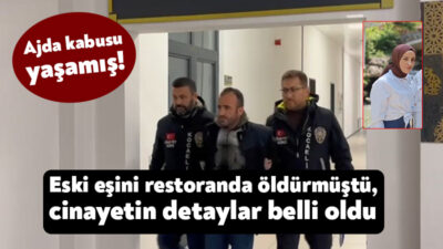Kocaeli'nin Körfez ilçesinde eski eşi Ajda Yatar'ı restoranda yemek yediği
