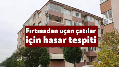 Körfez Belediyesi, hafta sonu şiddetli yağmur ve fırtına nedeniyle hasar