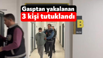Kocaeli'nin Darıca ilçesinde iki kişiyi gasp eden 3 kişi tutuklandı.