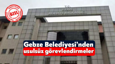 Sayıştay 2023 yılı denetim raporunda Gebze Belediyesi’nde yaşanan bir usulsüzlüğü