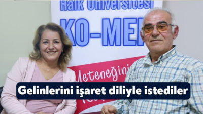 Kocaeli'de oğullarına kız istemek için işaret dili eğitimi alan Birsen