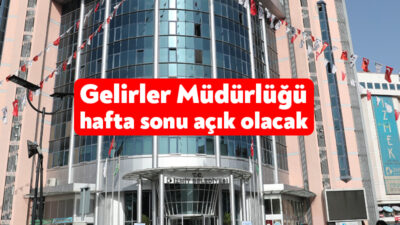 İzmit Belediyesi Gelirler Müdürlüğü, 2 Aralık Pazartesi günü ikinci taksitleri