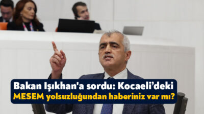 DEM Parti Kocaeli Milletvekili Ömer Faruk Gergerlioğlu meclis plan ve