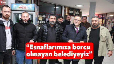 Venüs İş Merkezi esnafları ile buluşan Başkan Gökçe, belediye bünyesinde
