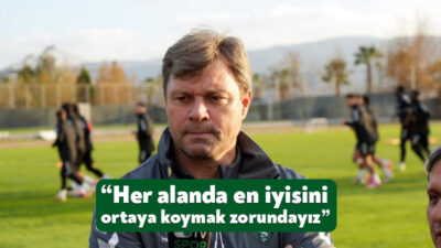 Kocaelispor Teknik Direktörü Ertuğrul Sağlam, oynanacak Adanaspor maçıyla ilgili, “Bu