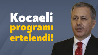 İçişleri Bakanı Ali Yerlikaya’nın programı 17 ilde sarı, 16 şehirde