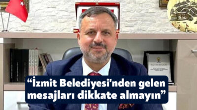 AK Parti İzmit İlçe Başkanı Halil Güngör Dokuzlar’dan, halkın parasıyla