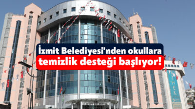 İzmit Belediyesi; ilçede eğitim gören çocukların daha sağlıklı ve daha