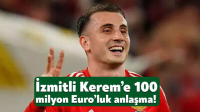 Galatasaray’ın sezon başında Portekiz ekiplerinden Benfica’ya gönderdiği İzmitli Kerem Aktürkoğlu