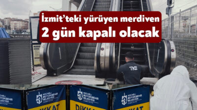 İzmit Mimar Sinan üst geçidinin D-100 Ankara istikameti orta kısımdaki