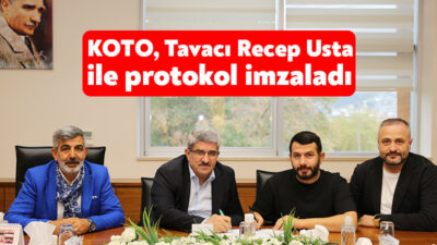 Kocaeli Ticaret Odası, Tavacı Recep Usta ile indirim protokolü imzaladı.