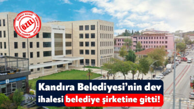 Kandıra Belediyesi 21 adet iş makinesi ve taşıt kiralamak için