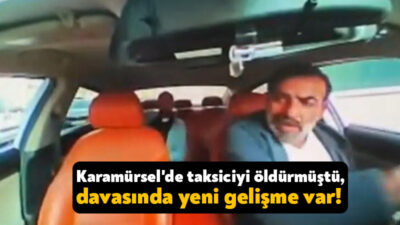 Kocaeli'nin Karamürsel ilçesinde 2014 yılında kardeşine tokat attığı gerekçesiyle taksi