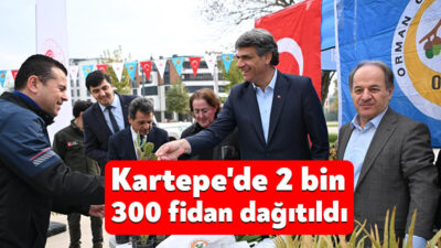 11 Kasım Milli Ağaçlandırma Günü sebebiyle Kartepe Kaymakamı Hasan Öztürk