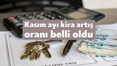 TÜİK’in enflasyon oranını açıklamasından sonra kasım ayı kira artış oranı