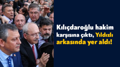 CHP eski Genel Başkanı Kemal Kılıçdaroğlu’nun Ankara’da gerçekleşen duruşmasına CHP