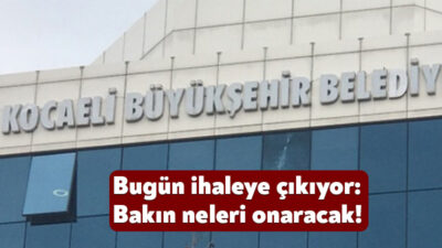 Kocaeli Büyükşehir Belediyesi vatandaşların güvenli bir şekilde kullanması nedeniyle üstgeçitlerin