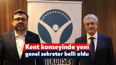 Kocaeli Kent Konseyi’nde Sedat Köse’nin görevini bırakmasının ardından yeni genel