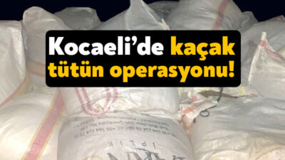 İzmit’te emniyet ekipleri tarafından durdurulan bir araçta yaptı ve aramada