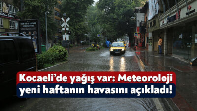 Meteoroloji Genel Müdürlüğü Kocaeli’nin yeni haftadaki hava tahmin raporunu açıkladı.