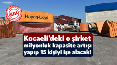 Gülşen Kardeş Hurdacılık ve Nakliyat Şirketi kapasite artışı yapmak