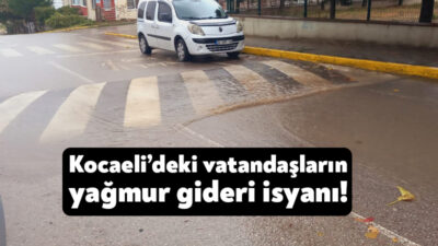 Gölcük’te yıllar önce asfalt ve altyapı çalışması gerekçe gösterilerek aylarca