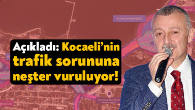 Kocaeli Büyükşehir Belediye Başkanı Tahir Büyükakın, Başiskele’de yaşanan trafik sorununa