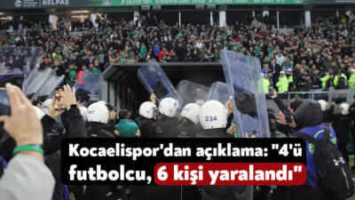 Trendyol 1. Lig'de olaylı geçen ve yaralanmalarla neticelenen Sakaryaspor -