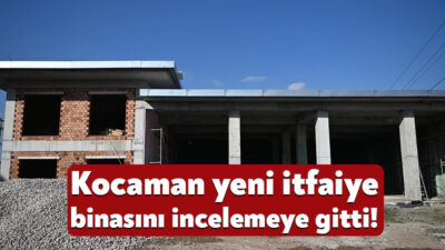 Kartepe Belediye Başkanı Av.M.Mustafa Kocaman, yapımı hızla devam eden Kartepe