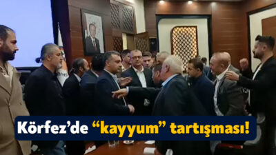 Körfez Belediyesi Kasım Ayı Meclis Toplantısı bugün Körfez Belediye Başkanvekili