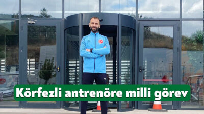 Körfez Gençlerbirliği Spor Kulübü taekwondo başantrenörü Melih Yeni milli takımla