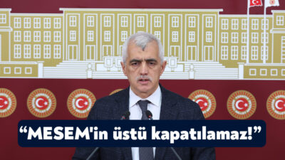 DEM Parti Kocaeli Milletvekili Ömer Faruk Gergerlioğlu TBMM’de devam eden