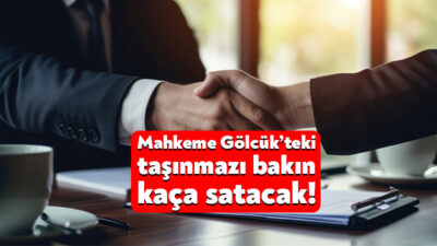 Gölcük İcra Dairesi, Gölcük ilçesinde bulunan bir taşınmazı açık artırma