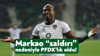Trendyol 1.Lig’in 12.haftasında Sakaryaspor’u 42 yıl sonra deplasmanda 1-0 yenen