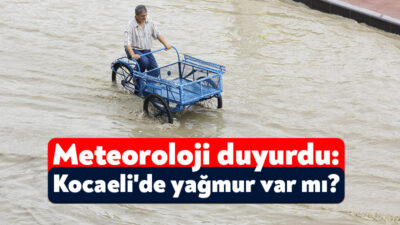 Meteoroloji Genel Müdürlüğü’nün son değerlendirmesine göre, Türkiye’nin batı kesiminde sağanak