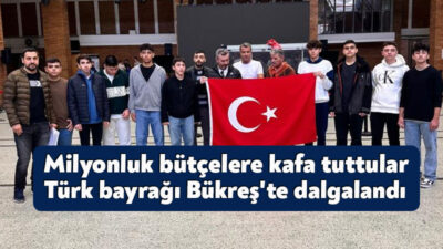 Romanya'nın başkenti Bükreş'te düzenlenen 'RoboChallenge 2024'te Türkiye'yi temsil eden Körfez