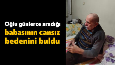 Kocaeli'nin Gebze ilçesinde 5 gündür kendisinden haber alınamayan 90 yaşındaki