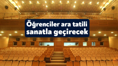 Büyükşehir, ara tatile giren öğrenciler için İzmit ve Gebze’de sanatla