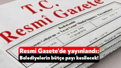 Cumhurbaşkanlığı kararıyla belediye iştiraklerinde yer alan şirketlerin sigorta ve vergi