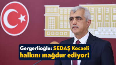 DEM Parti Kocaeli Milletvekili Ömer Faruk Gergerlioğlu Plan ve Bütçe