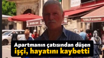 Kocaeli'de 5 katlı bir apartmanda tamir yaparken çatıdan düşen usta