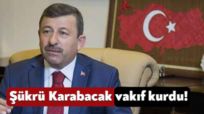 Darıca Belediyesi’nin 3 dönem belediye başkanlığı görevini yürüten Şükrü Karabacak
