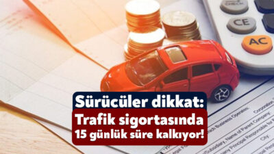 Anayasa Mahkemesi araç satışından sonra sigortanın 15 gün süreyle devam