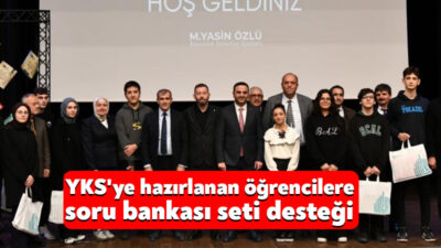 Başiskele'de 12. sınıf öğrencilerine bu yıl da YKS soru bankası