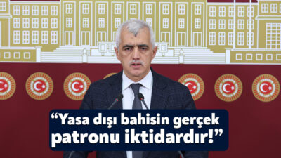 DEM Parti Kocaeli Milletvekili Ömer Faruk Gergerlioğlu meclis genel kurulunda