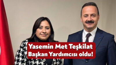 Kısa bir süre önce kurulan Anahtar Parti’de Yasemin Met, Genel