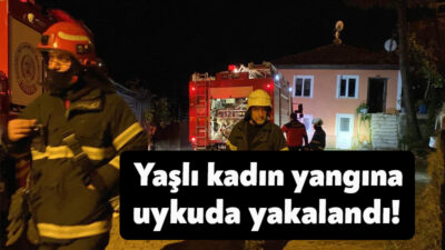 Kocaeli'nin Başiskele ilçesinde tek başına yaşayan 74 yaşındaki kadının yatak