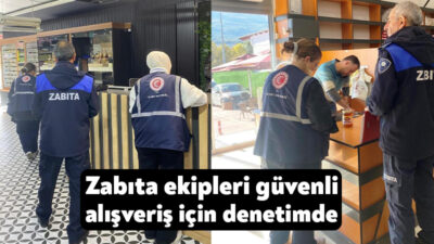 Kartepe'de zabıta ekipleri vatandaşların güvenli alışveriş yapabilmesi amacıyla denetimlerini sürdürüyor.